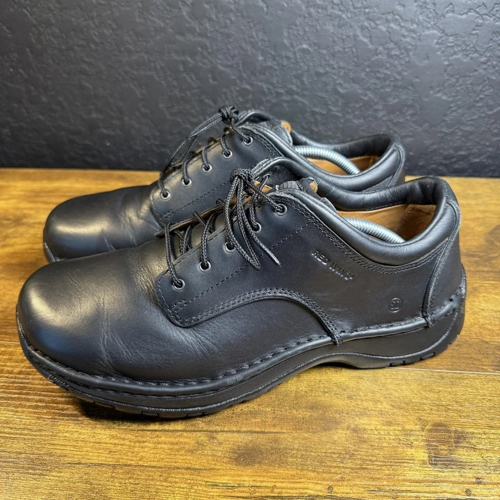 Red Wing 8703 Black Leather Static Dissipative Oxford Work Shoes Mens 11 H‎